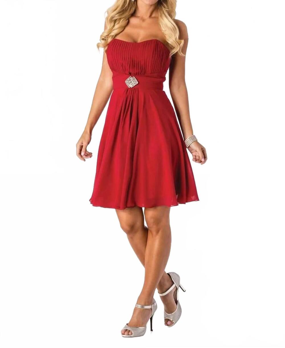 NEW LAST DRESS sugar blush mini dress in claret